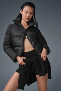 GOLD RUSH PUFFER Black