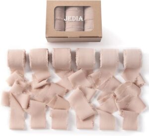 Fringe Chiffon Silk Ribbons