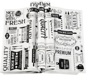 Deli Newsprint Food Basket Liners