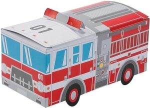 Firetruck Shaped Treat Box