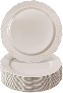 Cream DISPOSABLE DINNERWARE