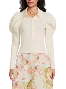 AREA STARS Ford Rib Knit Top