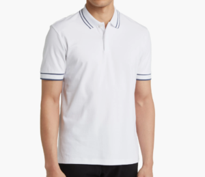 Boss Parlay Tipped Cotton Polo