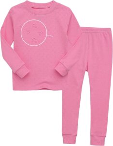 VAENAIT BABY 6M-12Y Toddler Kids Jacquard Texture Super Soft Lightweight Breathable Modal Cotton Sleepwear Pajamas Set