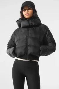 Foxy Puffer Jacket Black