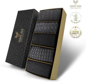 Bamboo Rayon Socks for Men, in Gift Box