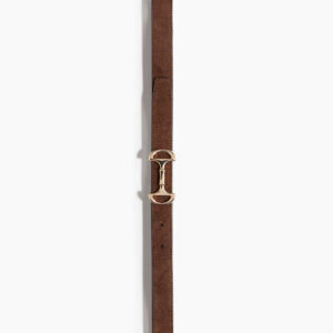 Leather belt Brown