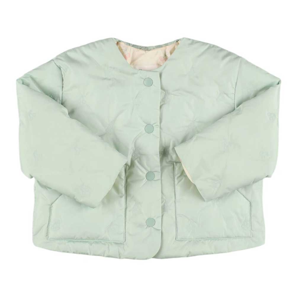 Bonpoint Reversible quilted poly jacket