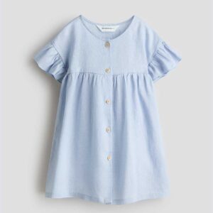 Linen dress Light blue