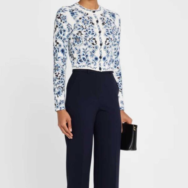 Alice + Olivia Carson Cropped Cardigan