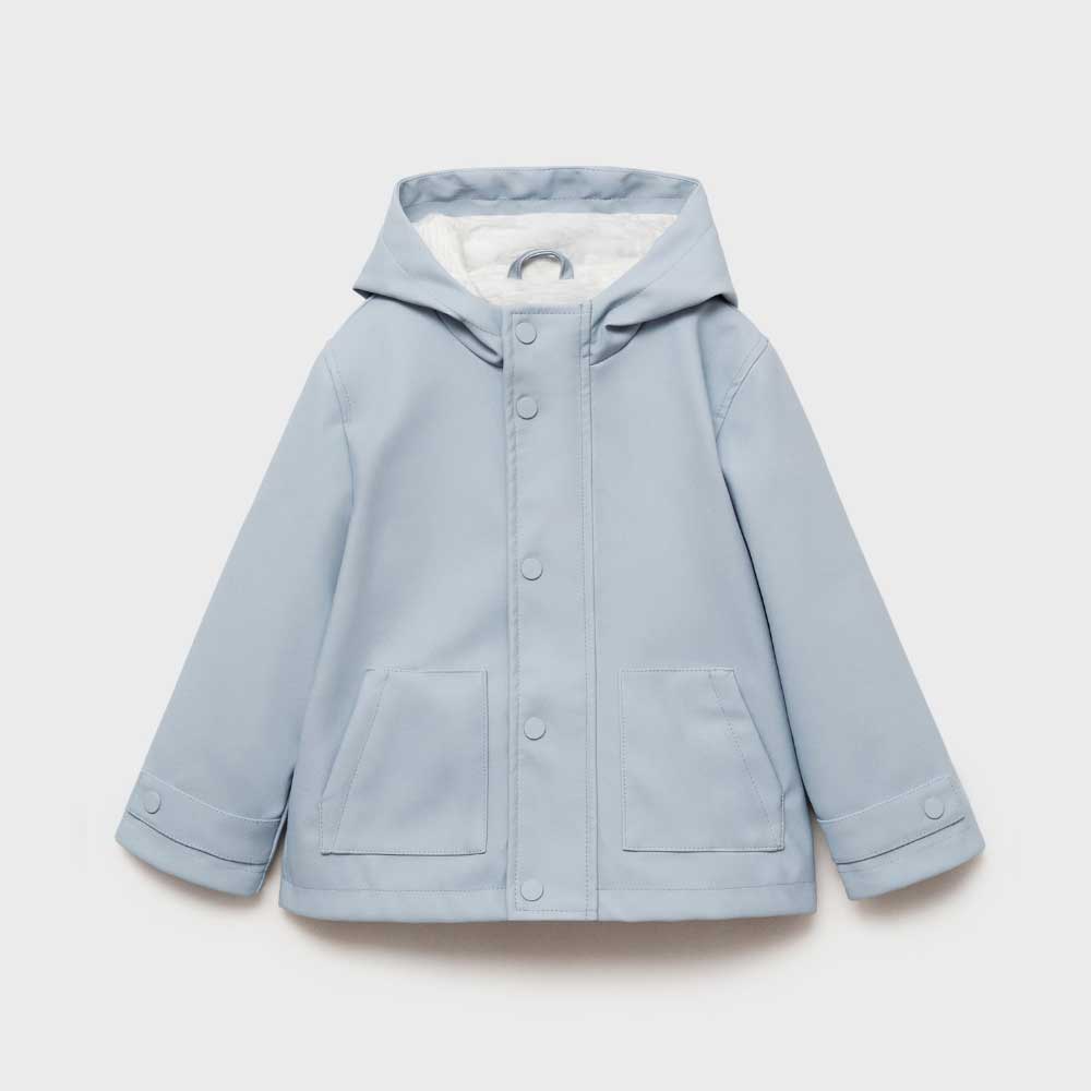 Water-repellent quilted jacket Sky Blue