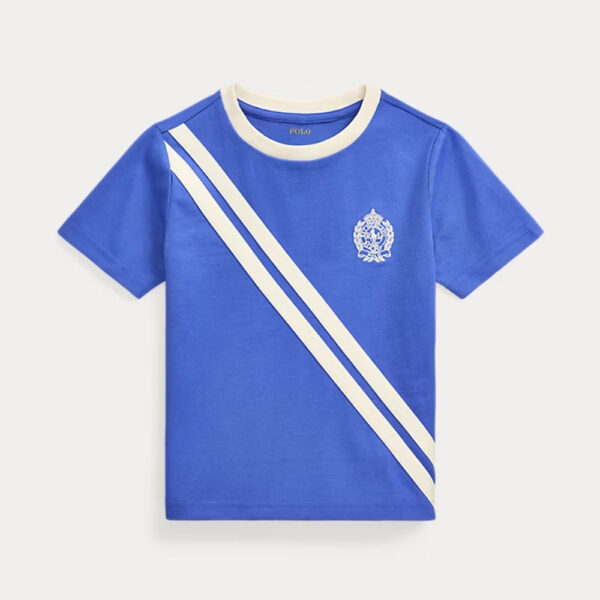 Crest Cotton Jersey Tee Maidstone Blue