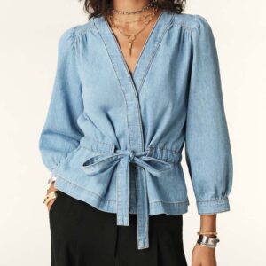 LAVINA long-sleeve top