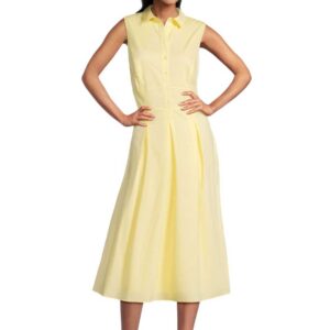 Saks Fifth Avenue A-Line Midi Shirtdress