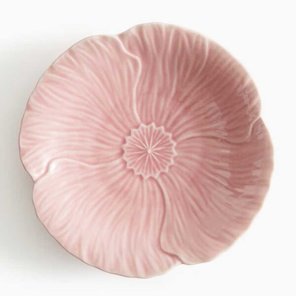 Small Stoneware Plate Pink