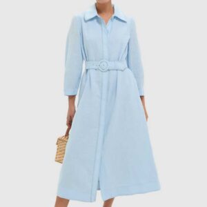 Tuckernuck Light Blue Whipstitch Landon Dress