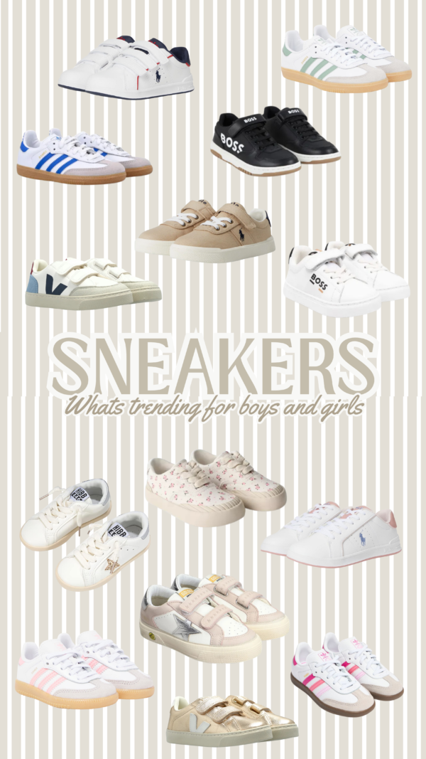 Sneakers-What's trending for girls and Boys