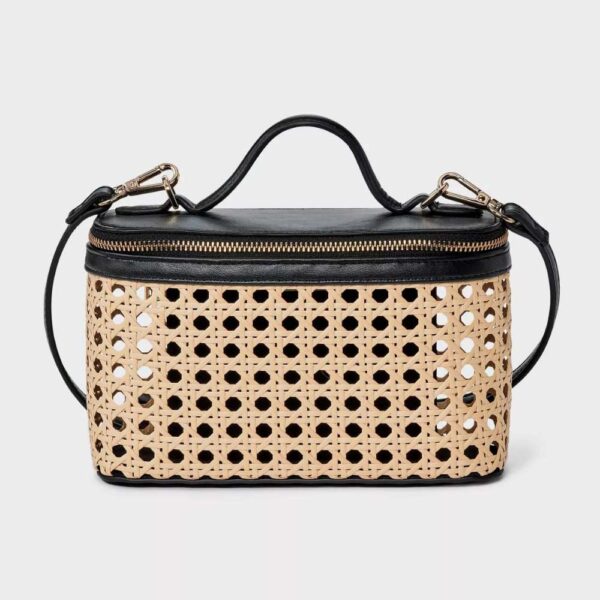 A New Day™ Vanity Crossbody Bag Black