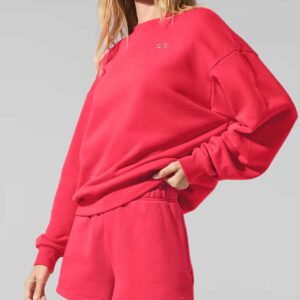 Accolade Crew Neck Pullover Candy Red