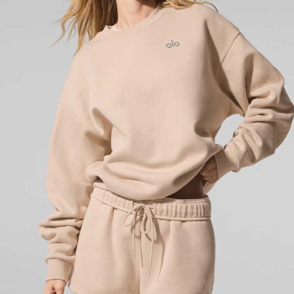 Accolade Crew Neck Pullover Macadamia