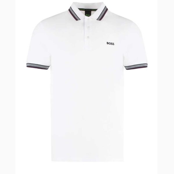 Boss Hugo Boss Logo Embroidered Short-Sleeved Polo Shirt