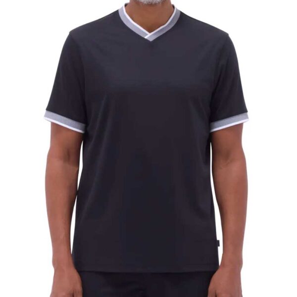 Bugatchi Pima Cotton V-Neck T-Shirt
