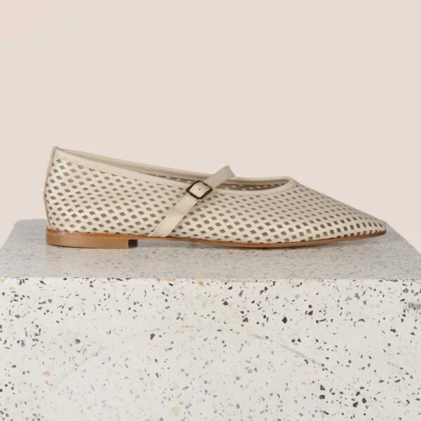 Cori - Perforated Ivory