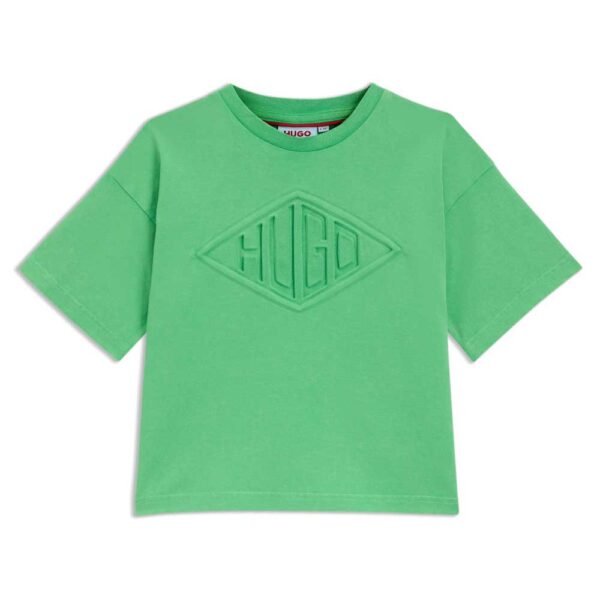 Cotton T-shirt with logo artwork