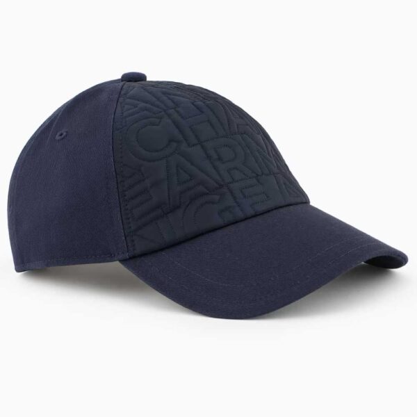 Cotton visor hat with logo