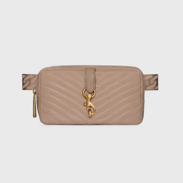 Edie Medium Nylon Belt Bag Blushing