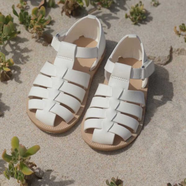 Fisherman Sandals White
