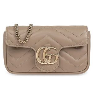 Gucci GG Marmont Super Mini Bag Beige