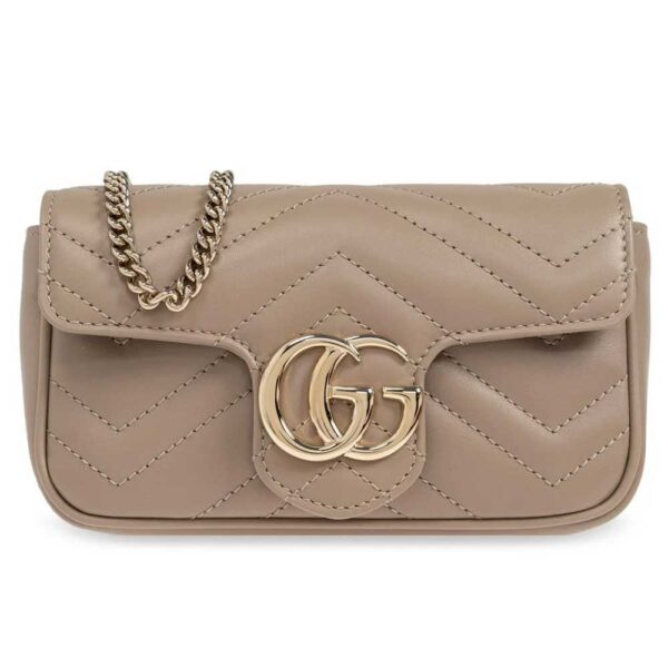 Gucci GG Marmont Super Mini Bag Beige