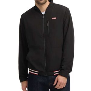 Hunter Men’s Moorgate Zip Logo Bomber Jacket