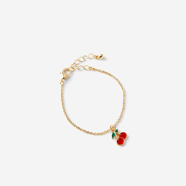 Kids Fashion Bracelet goldy cherry