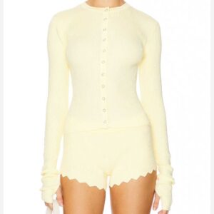 LIONESS Ivy League Top Butter