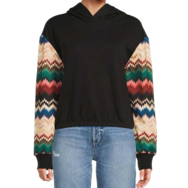 M Missoni Printed Cotton Hoodie