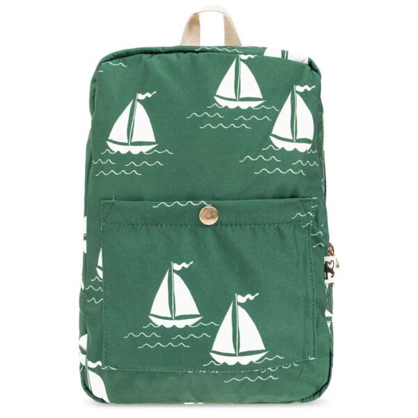 Mini Rodini Sailing Boats Zipped Backpack