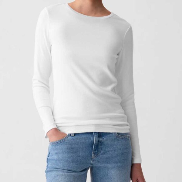 Modern Crewneck T-Shirt fresh white