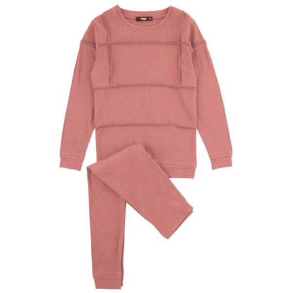NoggiWear Seams Collection Loungewear Pink