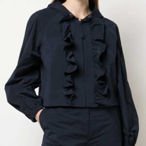 Opening Ceremony ruffled “Blue” windbreaker