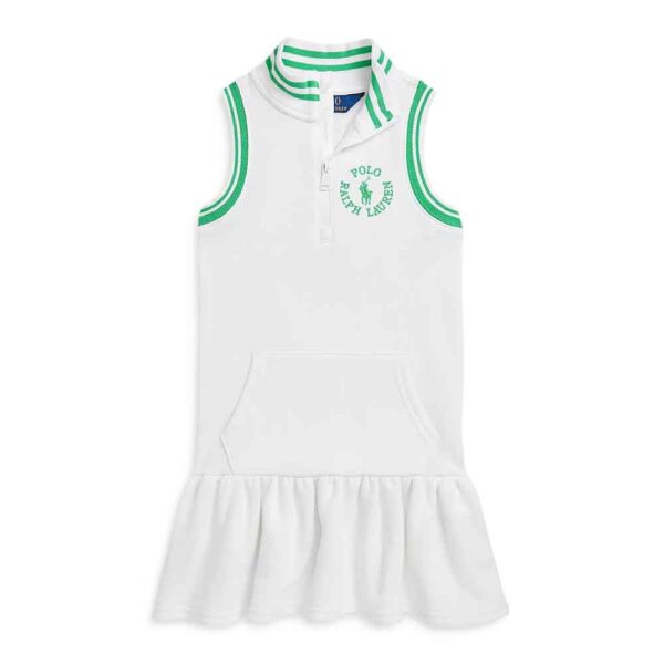 Polo Ralph Lauren Girls' Big Pony Logo Terry Dress