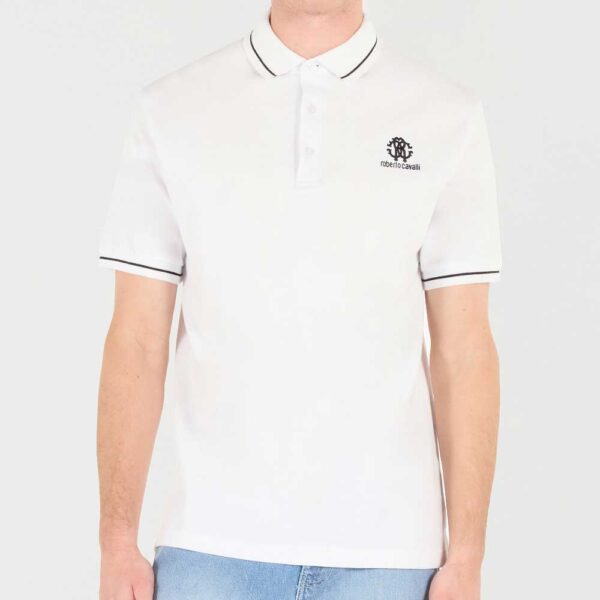 Polo With RC Monogram And Logo
