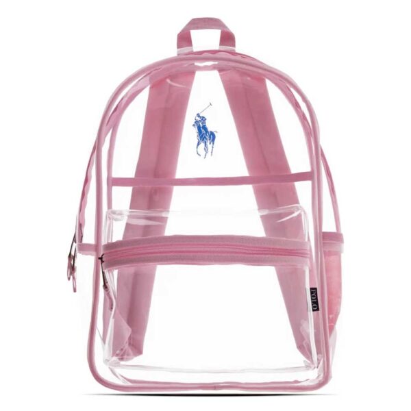 Ralph Lauren Kids' Transparent Backpack Carmel Pink