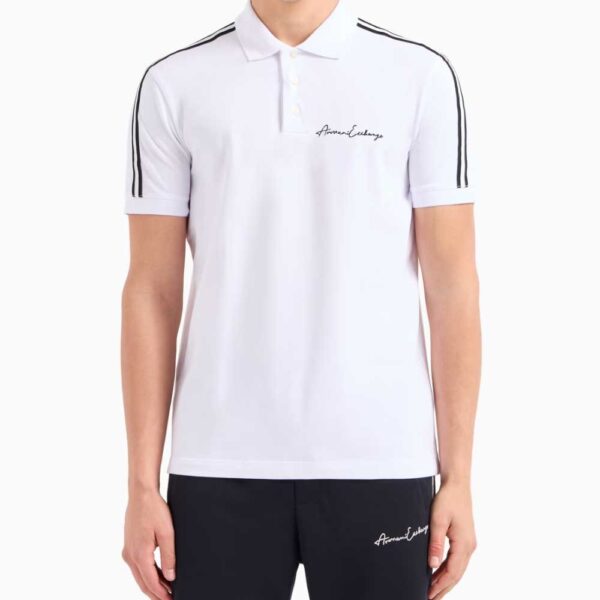Regular fit polo shirt with Signature Logo