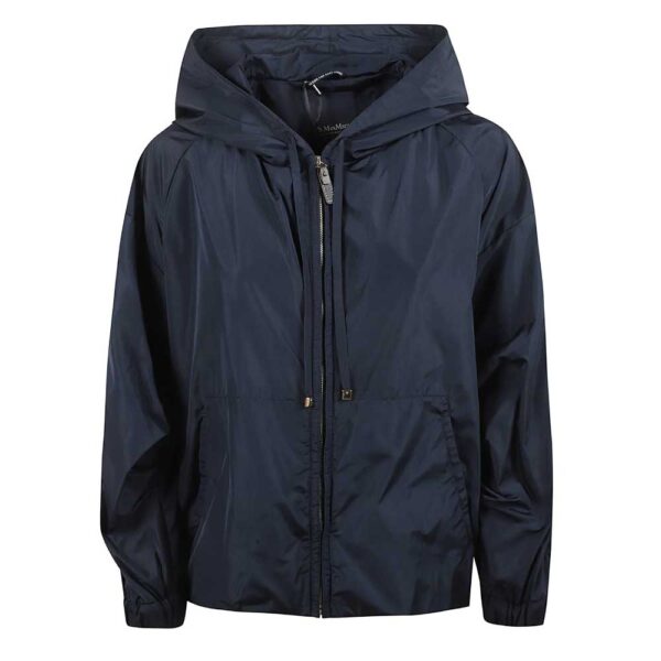 'S Max Mara Zipped Hooded Jacket