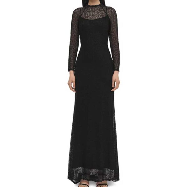 SIMKHAI Stacy Long Sleeve Gown