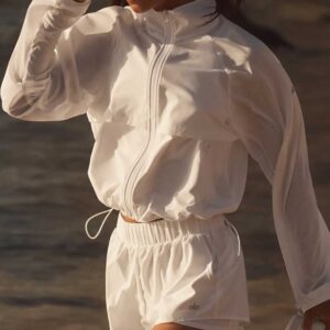 Sport Star Full Zip Jacket White