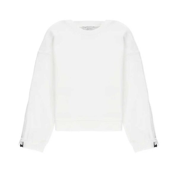 Stella McCartney Kids Logo Jacquard Crewneck Sweatshirt