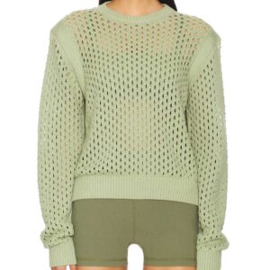 Varley Hains Knit Sweater Snow Sage